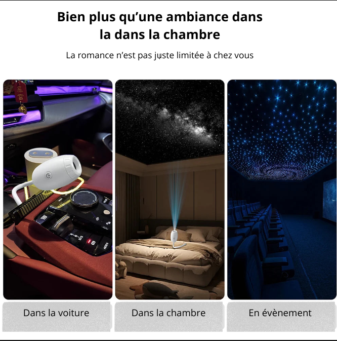 Projecteur AstroOrbit™ - Lampe Galaxie Spatiale HD